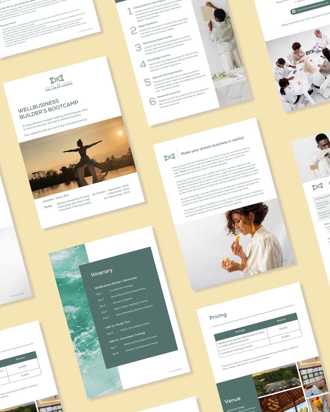 Marketing brochures